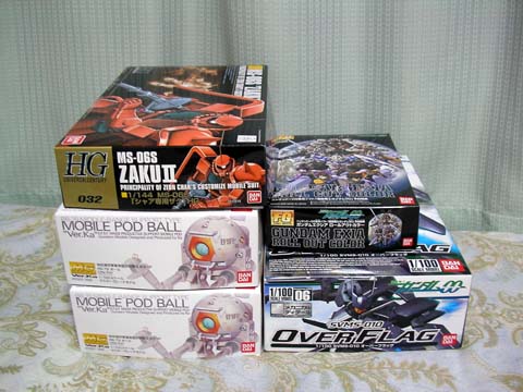 ガンプラのストック